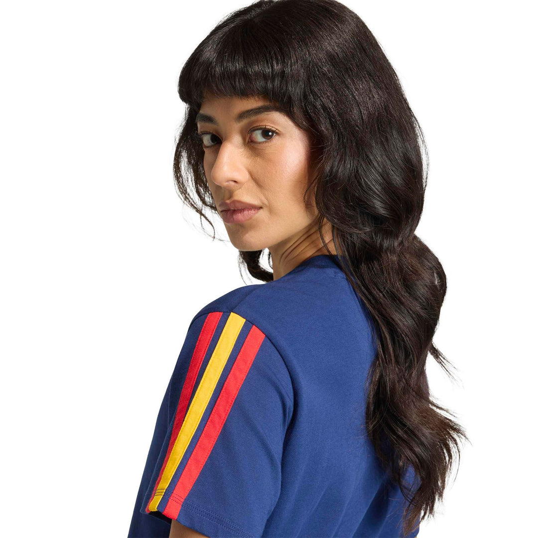 adidas Fef Wmn Tee - dkblue