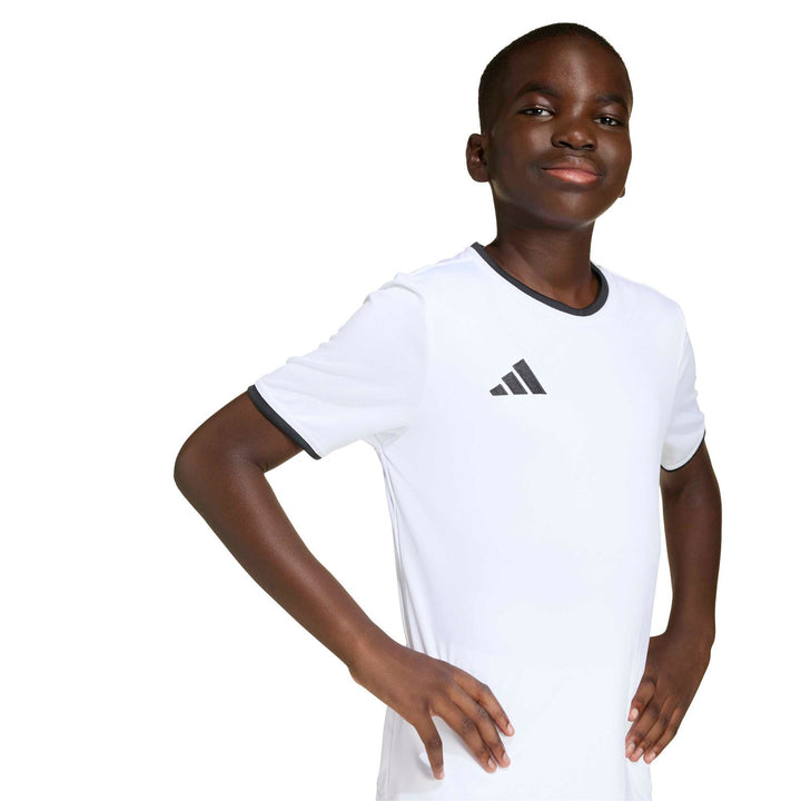 adidas Entrada 26 Jsy Y Kinder - white/black