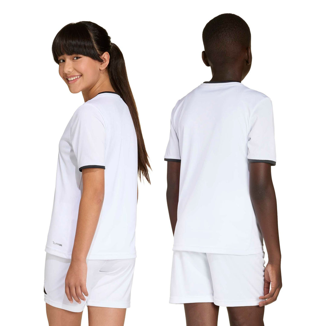 adidas Entrada 26 Jsy Y Kinder - white/black