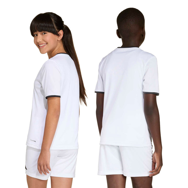 adidas Entrada 26 Jsy Y Kinder - white/black