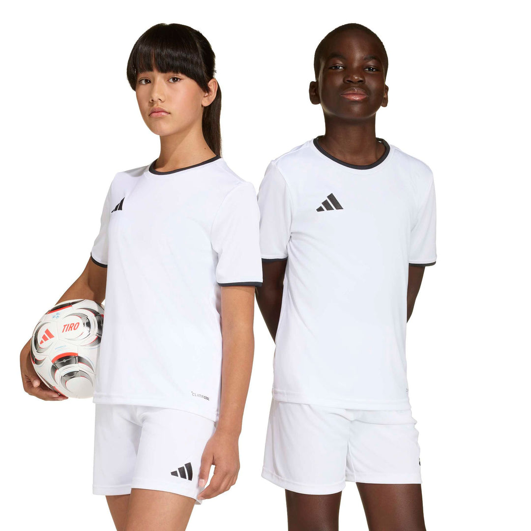 adidas Entrada 26 Jsy Y Kinder - white/black