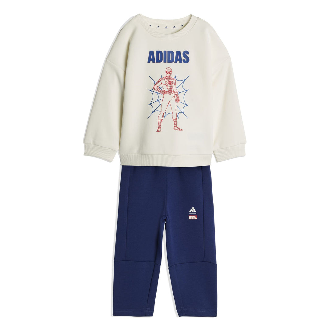adidas I Mrvl Sm Jog - owhite/dkblue