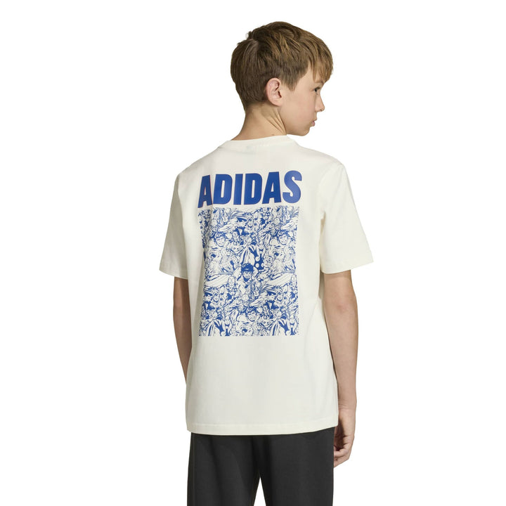 adidas J Mrvl Av Gfx T - owhite/rayblu