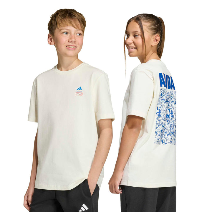 adidas J Mrvl Av Gfx T - owhite/rayblu