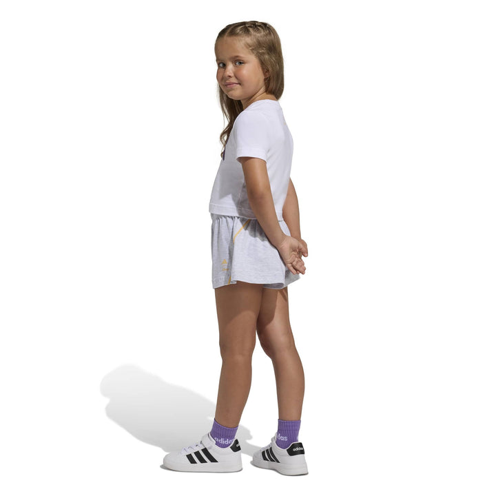 adidas Lg Dy Mi T Set - white/seicta