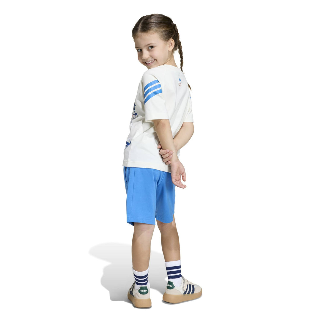 adidas Lk Mrvl Av Tset - owhite/rayblu