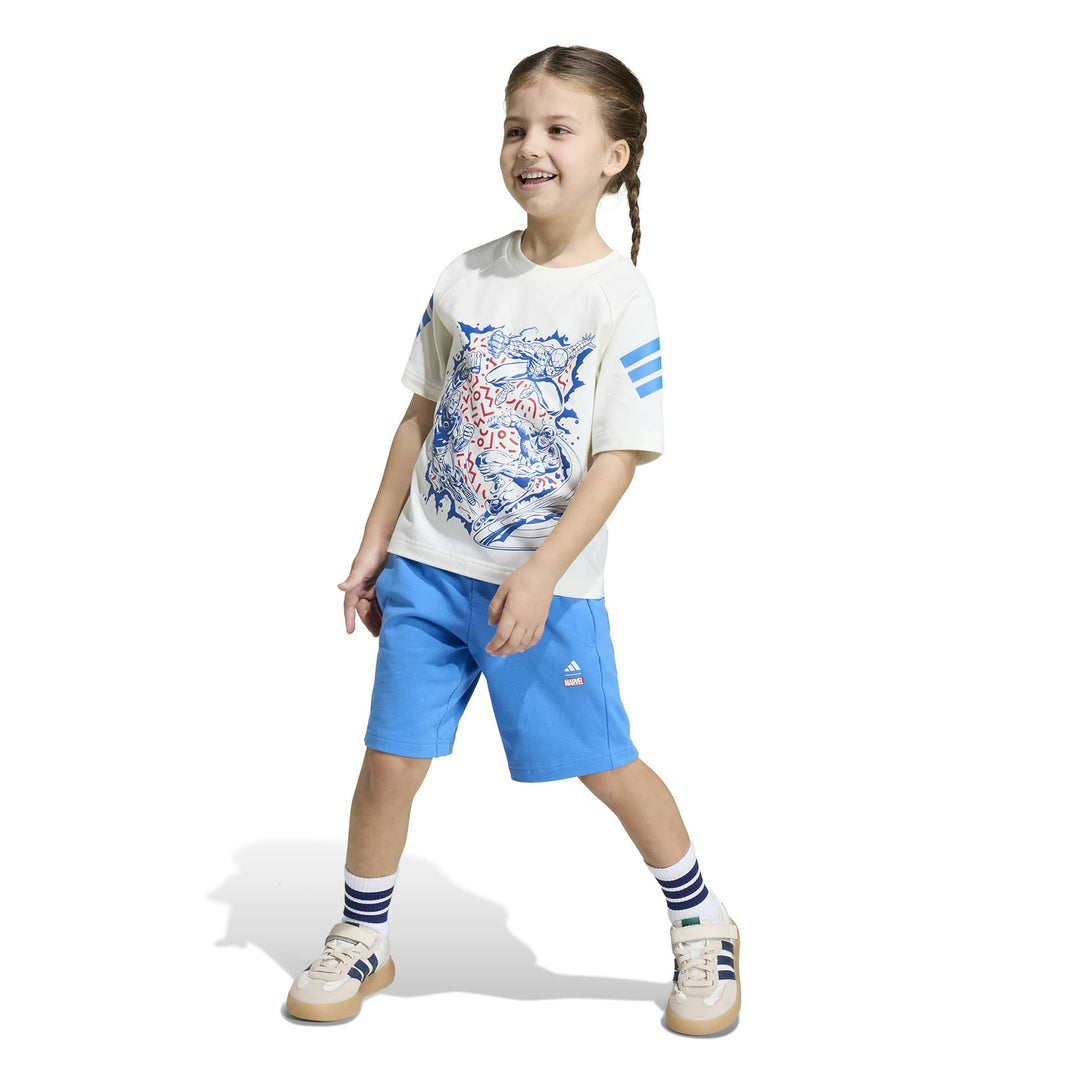 adidas Lk Mrvl Av Tset - owhite/rayblu