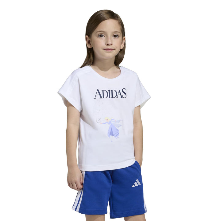 adidas Lg Dy Fro T - white/dkblue