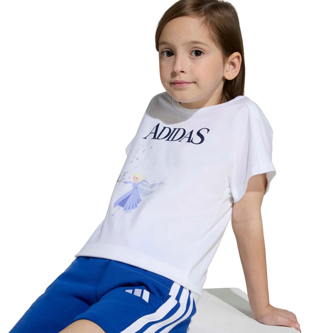 adidas Lg Dy Fro T - white/dkblue