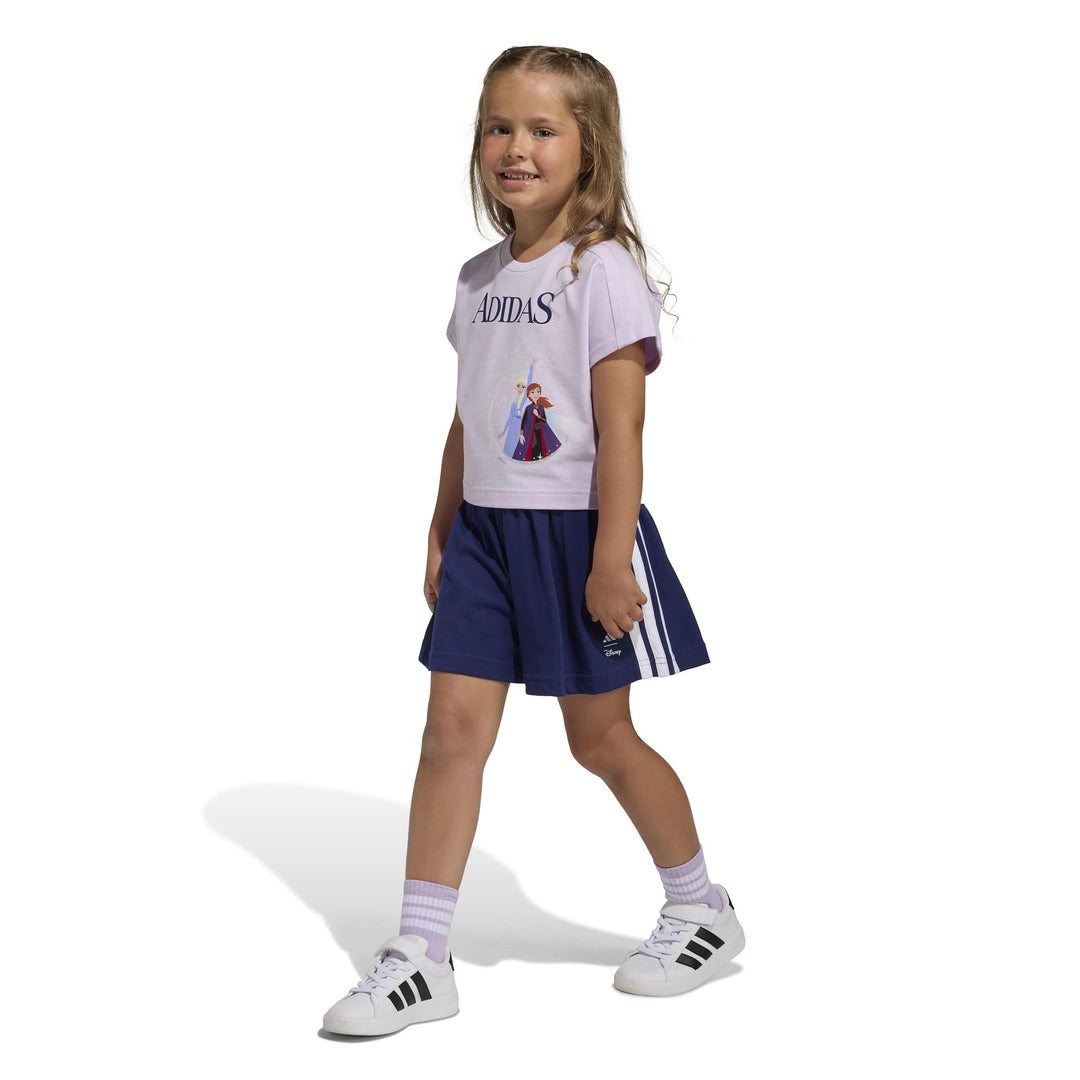 adidas Lg Dy Fro T Set - icelav/dkblue