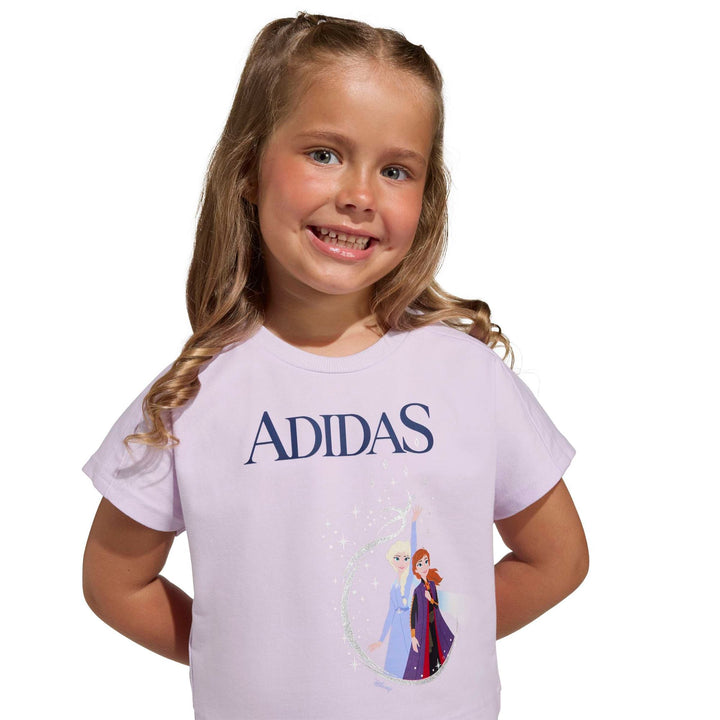 adidas Lg Dy Fro T Set - icelav/dkblue