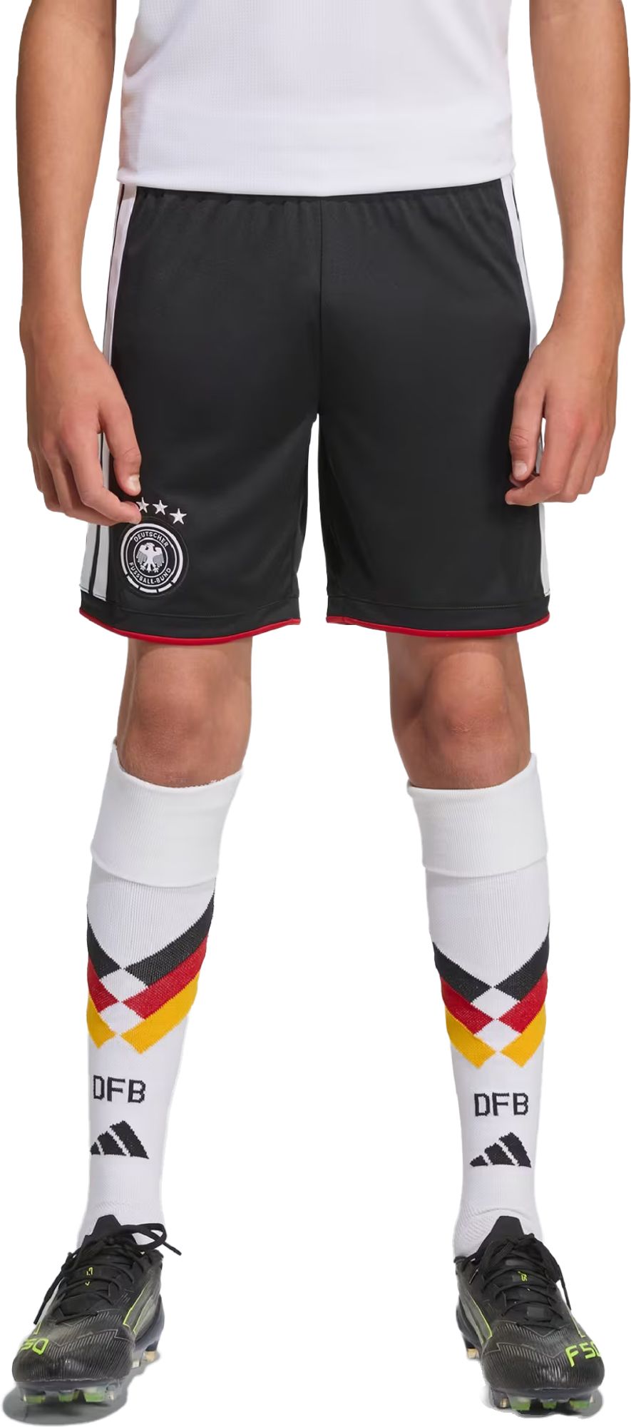 adidas Dfb H Sho Y Kinder - black