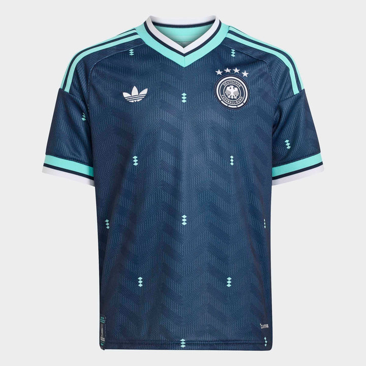 adidas DFB Deutschland Away Kinder Trikot Weltmeisterschaft 2026 World-Cup conavy-blau