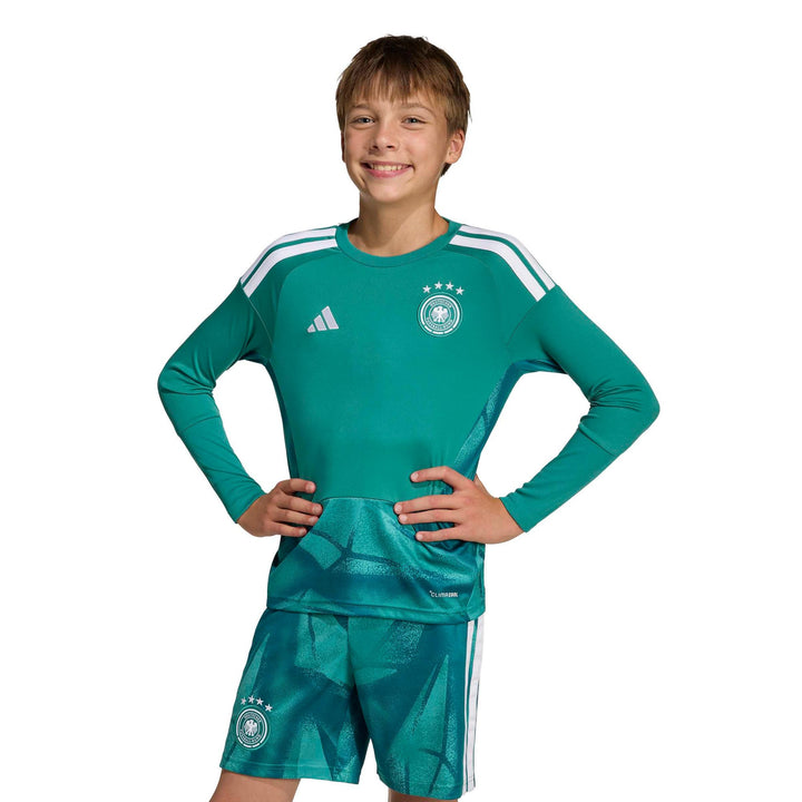 adidas Dfb H Gk Jsy Ly - actgrn