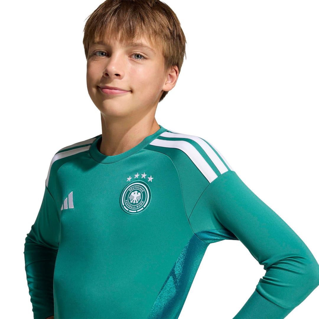 adidas Dfb H Gk Jsy Ly - actgrn