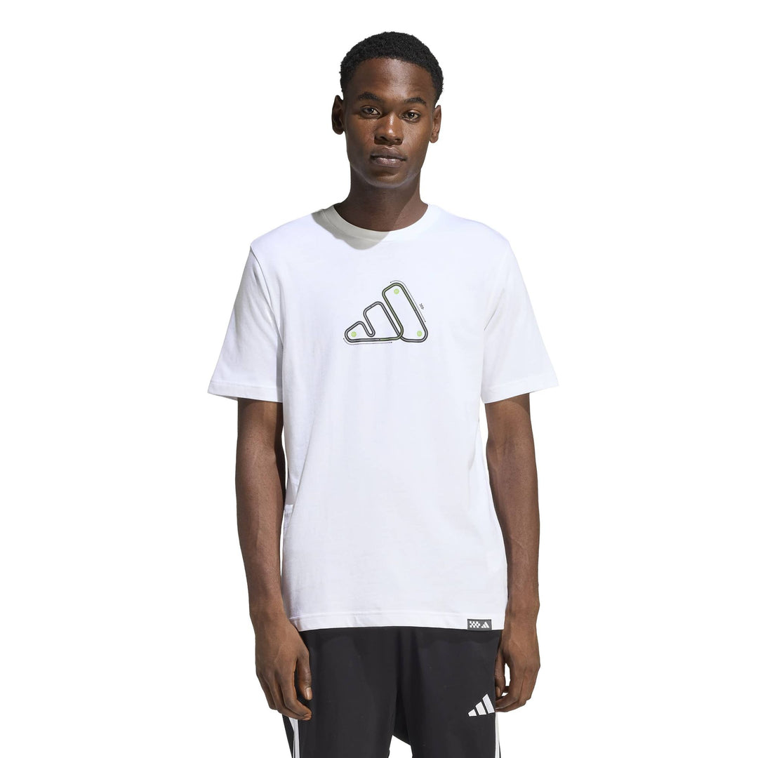 adidas M Mts Track T - white