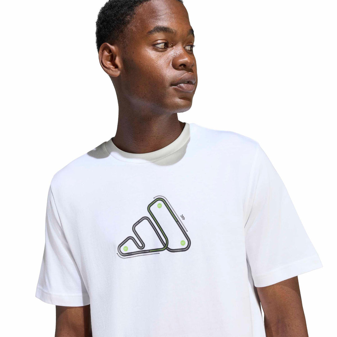 adidas M Mts Track T - white