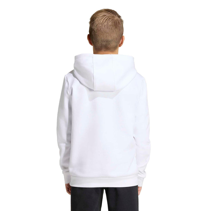 adidas Entrada 26 Hoody Y Kinder - white/black