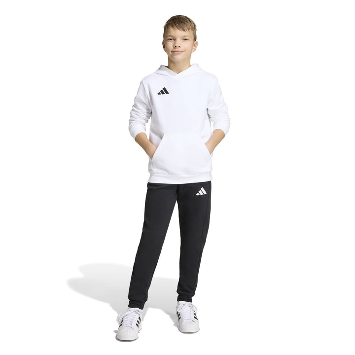 adidas Entrada 26 Hoody Y Kinder - white/black