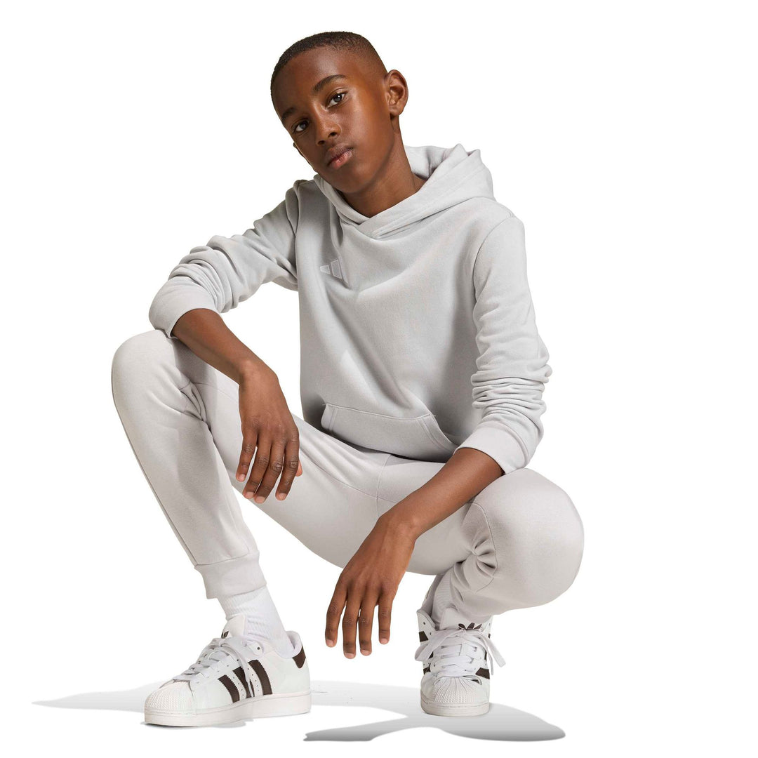 adidas Entrada 26 Hoody Y Kinder - tmlggr/white