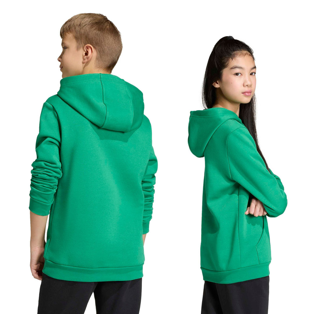 adidas Entrada 26 Hoody Y Kinder - teagrn/white