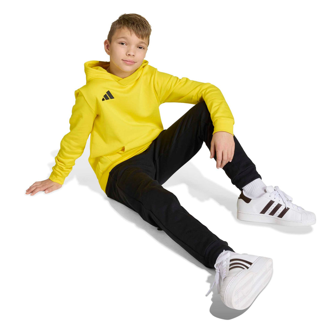 adidas Entrada 26 Hoody Y Kinder - tmyell/black