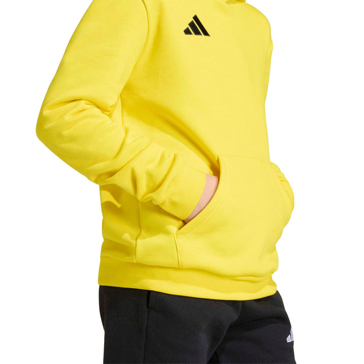 adidas Entrada 26 Hoody Y Kinder - tmyell/black