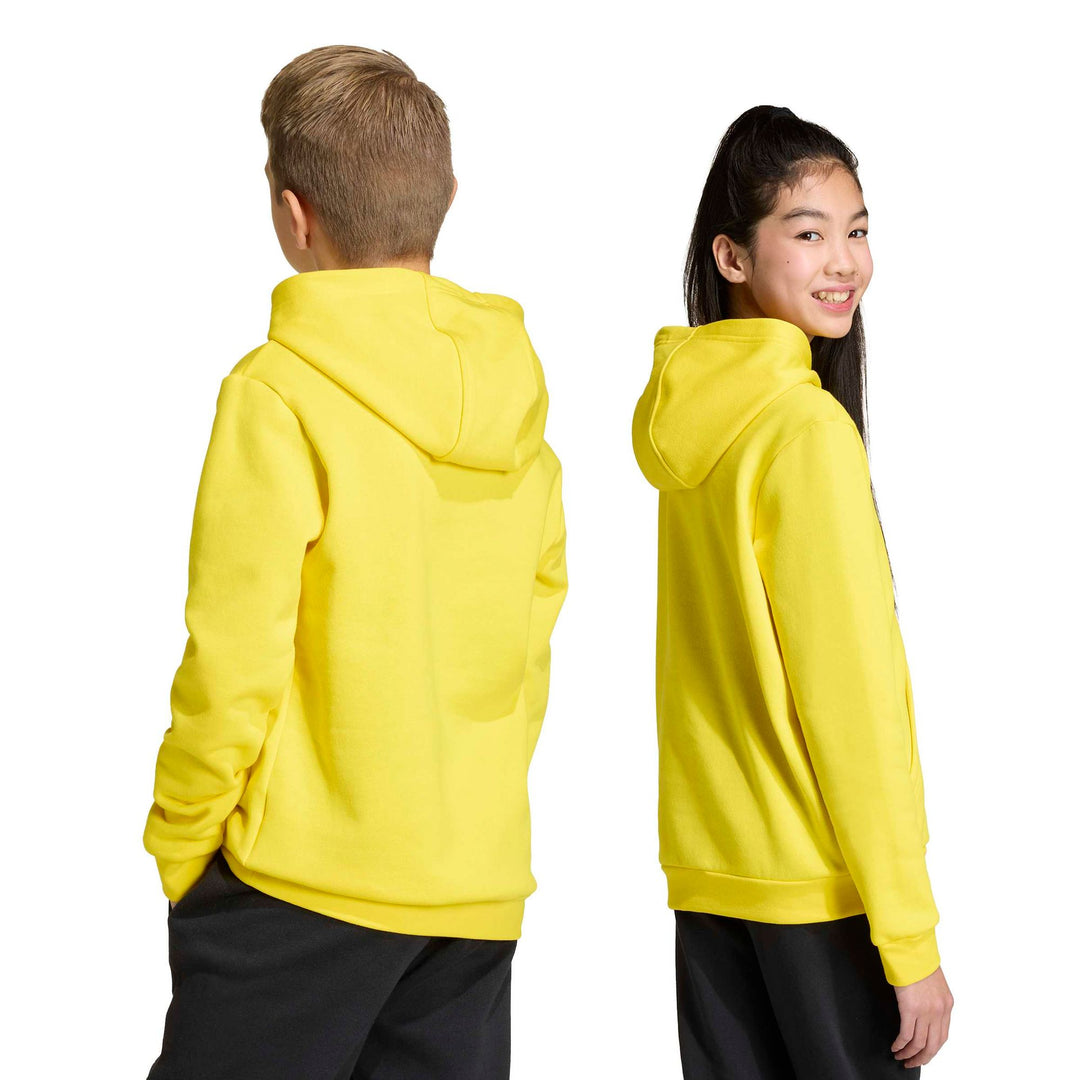 adidas Entrada 26 Hoody Y Kinder - tmyell/black