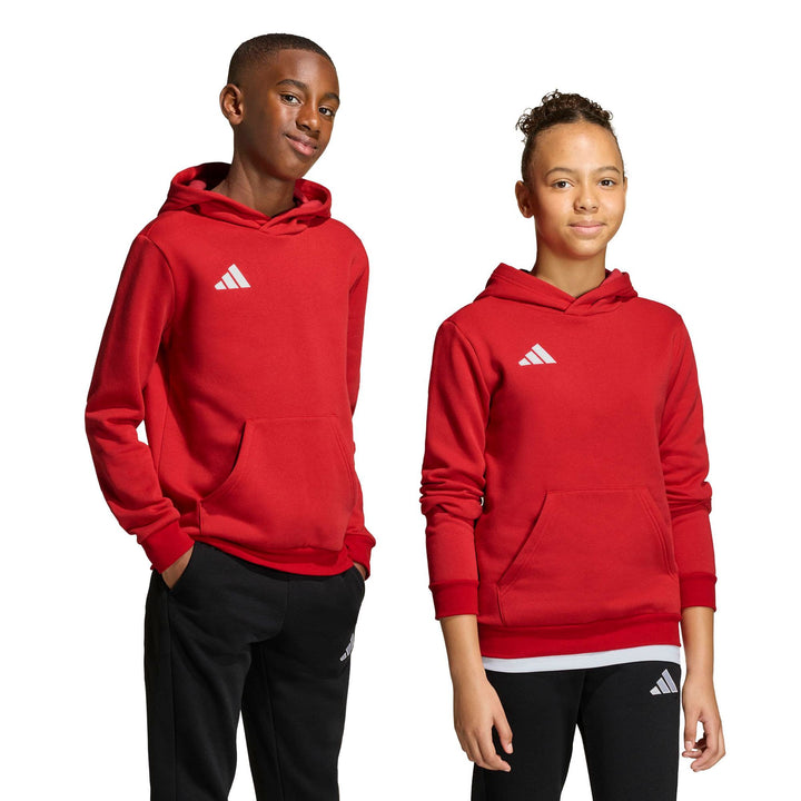 adidas Entrada 26 Hoody Y Kinder - tepore/white