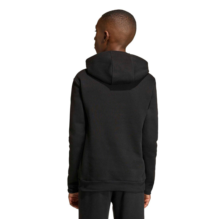 adidas Entrada 26 Hoody Y Kinder - black/white