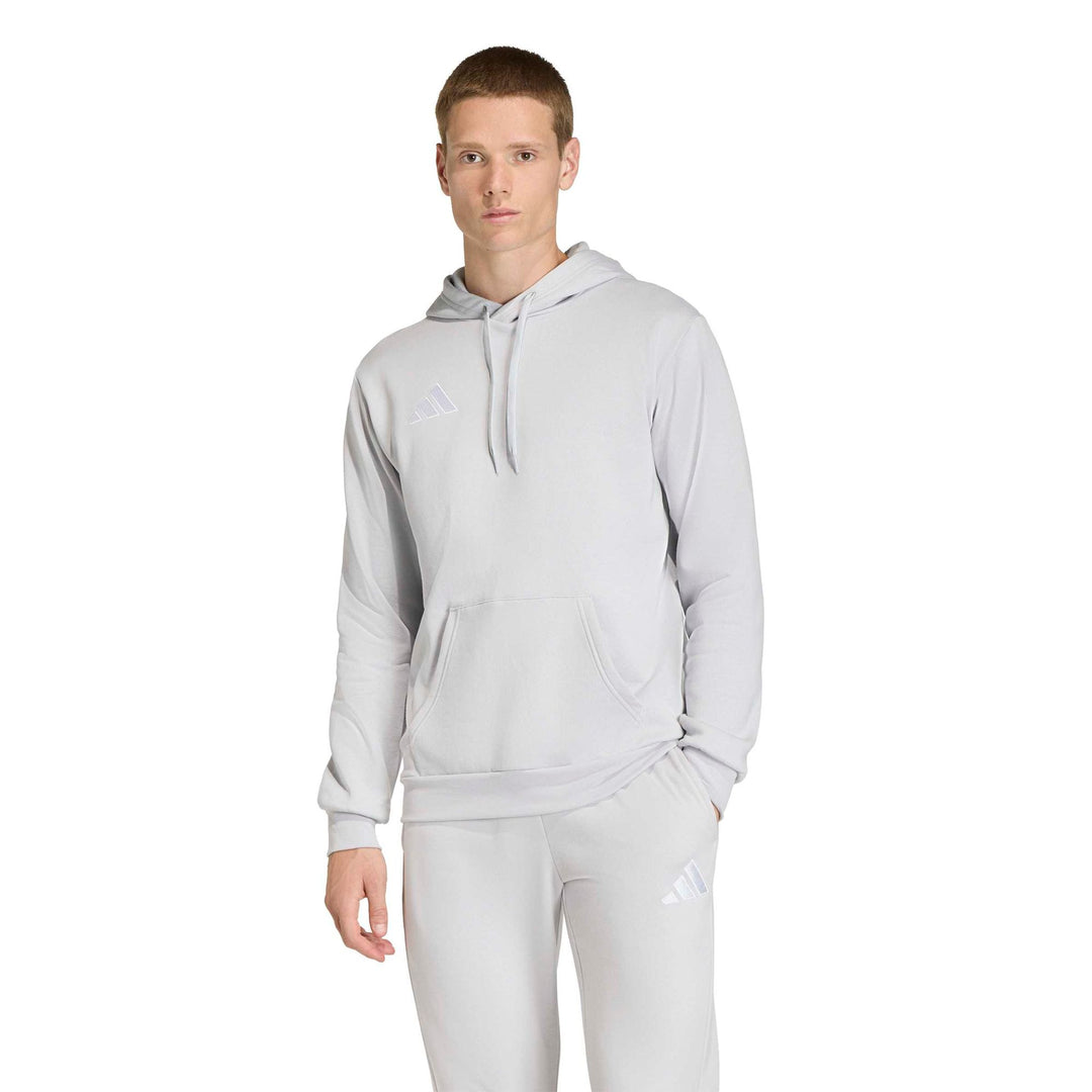 adidas Entrada 26 Hoody - tmlggr/white
