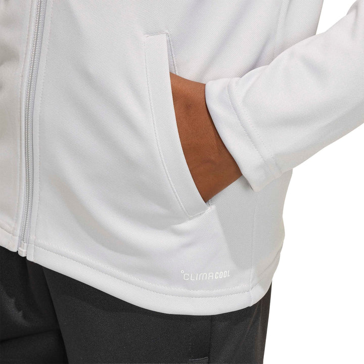 adidas Entrada 26 Tk Jkty - tmlggr/white