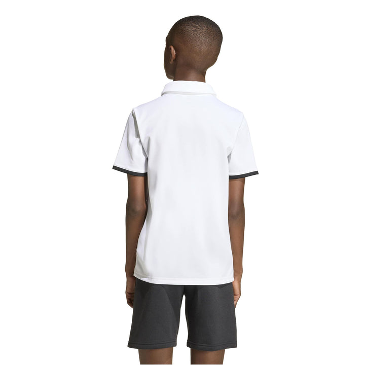 adidas Entrada 26 Polo Y Kinder - white/black