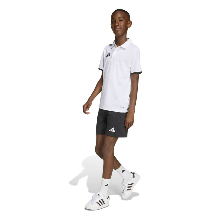 adidas Entrada 26 Polo Y Kinder - white/black