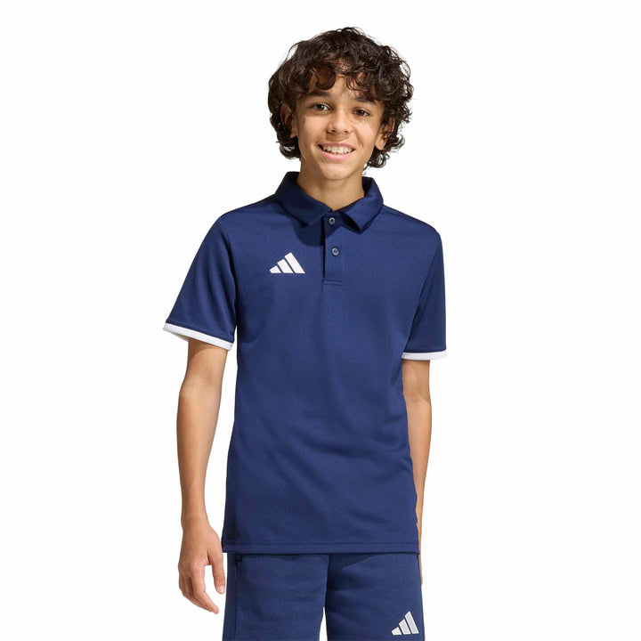 adidas Entrada 26 Polo Y Kinder - tenabl/white
