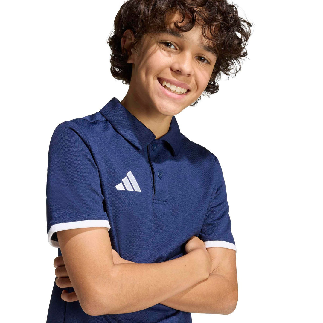 adidas Entrada 26 Polo Y Kinder - tenabl/white