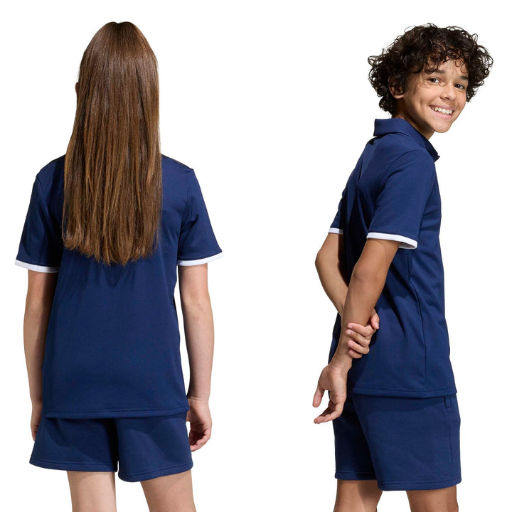 adidas Entrada 26 Polo Y Kinder - tenabl/white