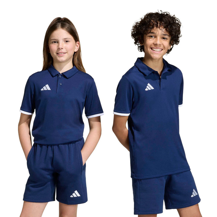 adidas Entrada 26 Polo Y Kinder - tenabl/white