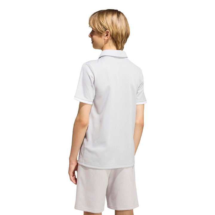 adidas Entrada 26 Polo Y Kinder - tmlggr/white