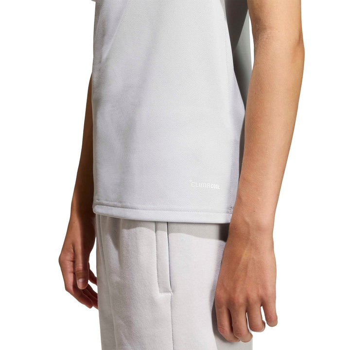 adidas Entrada 26 Polo Y Kinder - tmlggr/white