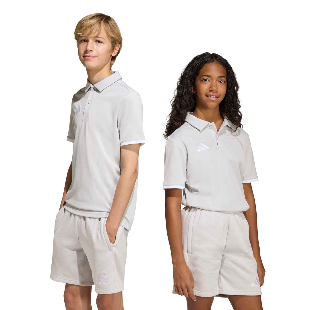 adidas Entrada 26 Polo Y Kinder - tmlggr/white