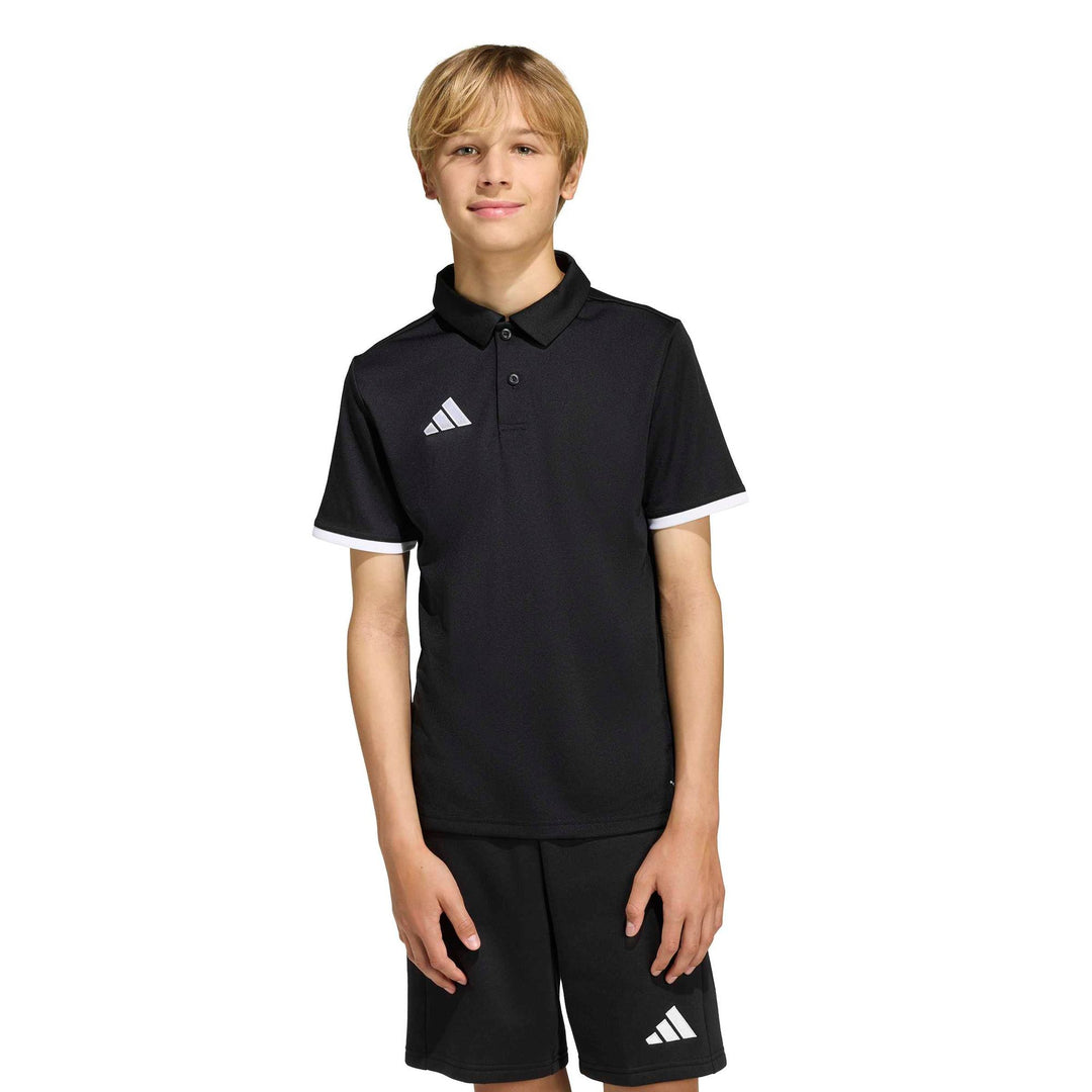 adidas Entrada 26 Polo Y Kinder - black/white