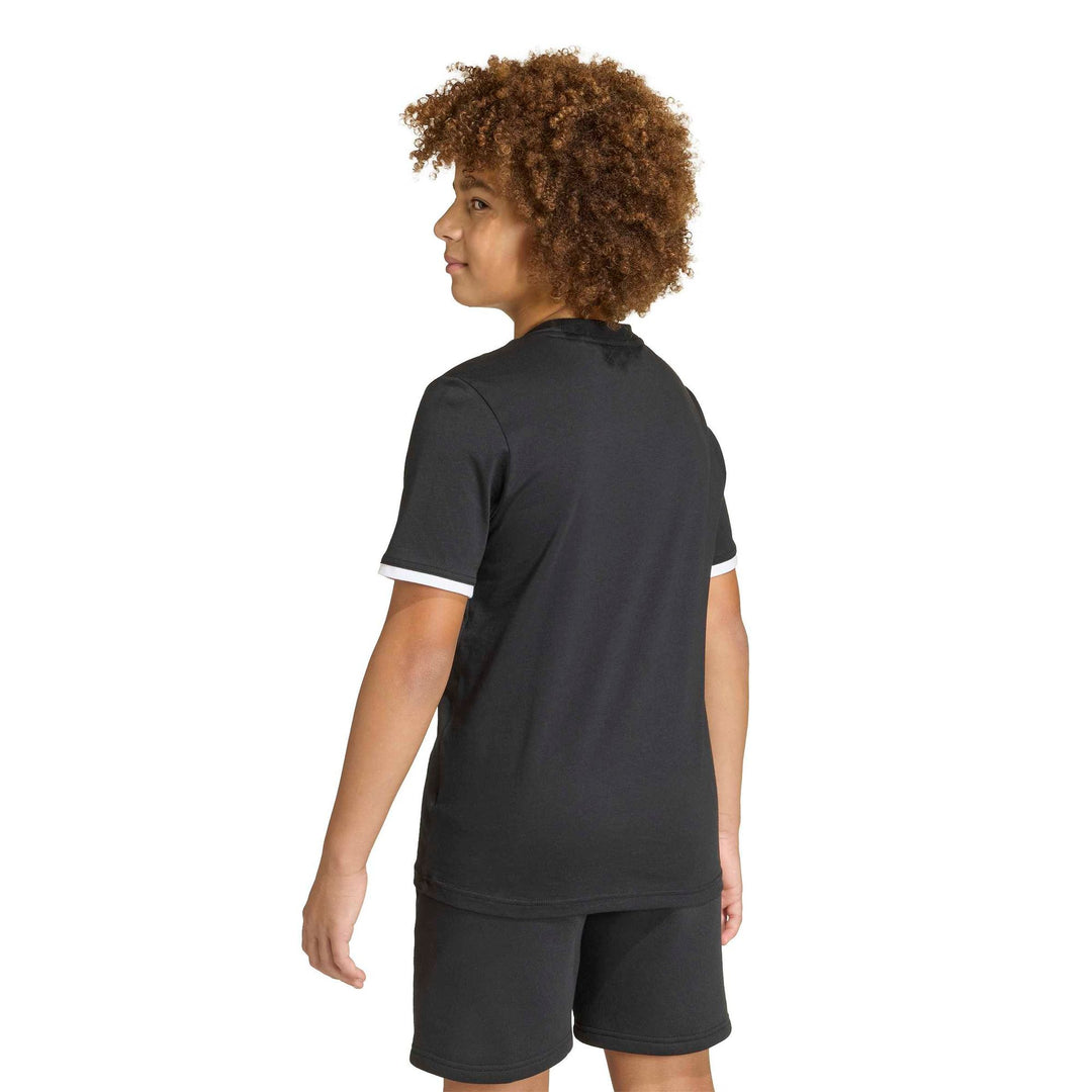 adidas Entrada 26 Tee Y Kinder - black/white