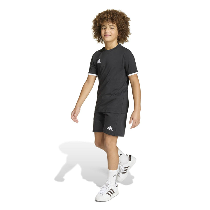 adidas Entrada 26 Tee Y Kinder - black/white