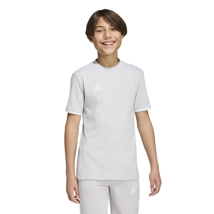 adidas Entrada 26 Tee Y Kinder - tmlggr/white