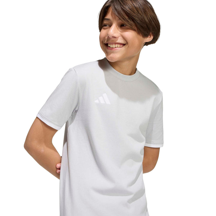 adidas Entrada 26 Tee Y Kinder - tmlggr/white