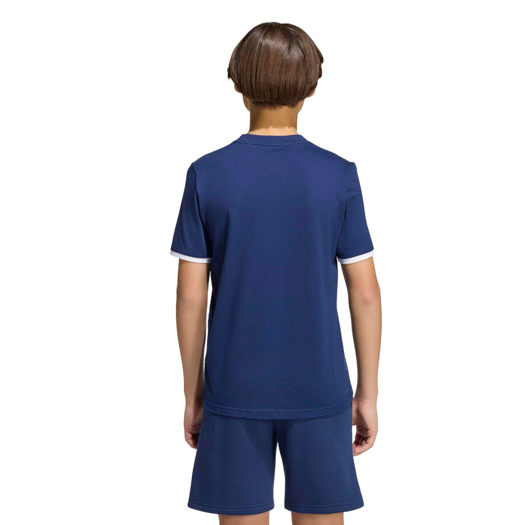 adidas Entrada 26 Tee Y Kinder - tenabl/white