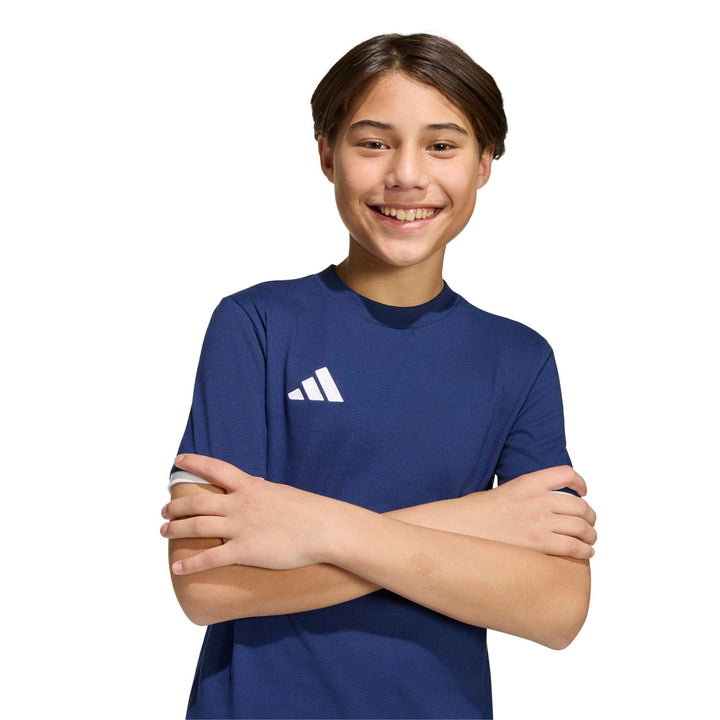 adidas Entrada 26 Tee Y Kinder - tenabl/white