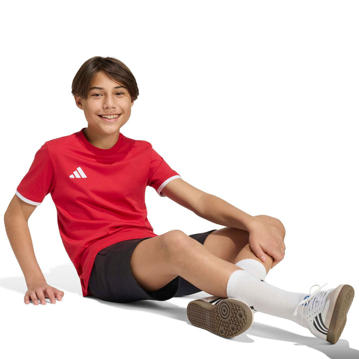 adidas Entrada 26 Tee Y Kinder - tepore/white