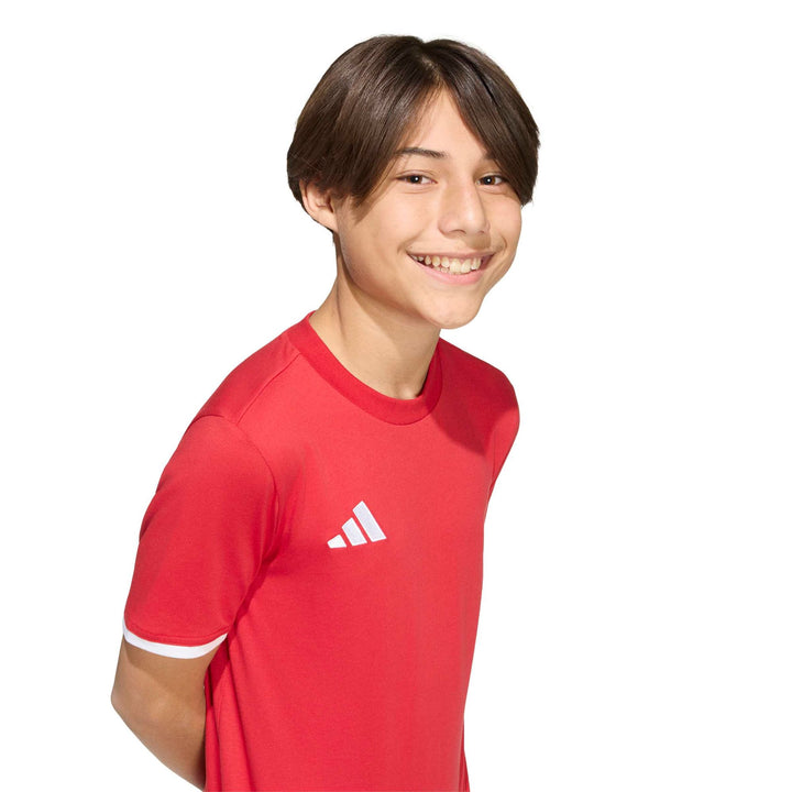 adidas Entrada 26 Tee Y Kinder - tepore/white